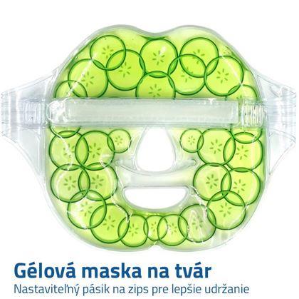 Gélová maska na tvár - uhorka