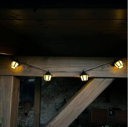 Obrázok z Solárny LED reťaz - lucerny