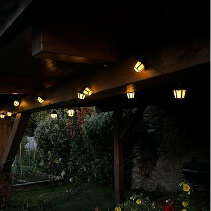 Obrázok z Solárny LED reťaz - lucerny