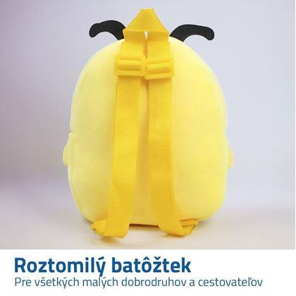 Plyšový batůžek - včelka