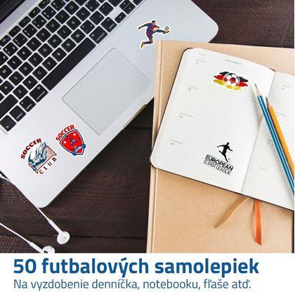 Obrázok z Futbalové samolepky 50 ks