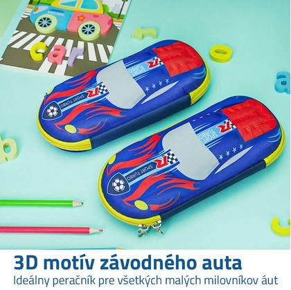 Obrázok z Peračník s 3D designom - závodné auto