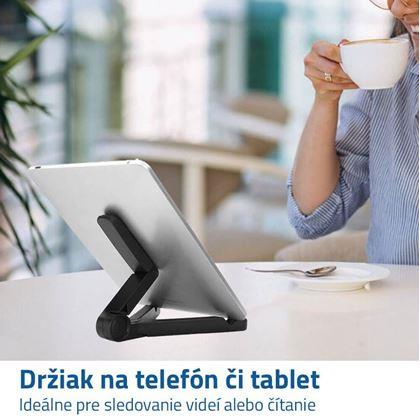 Obrázok z Skladací univerzálny držiak na mobil alebo tablet