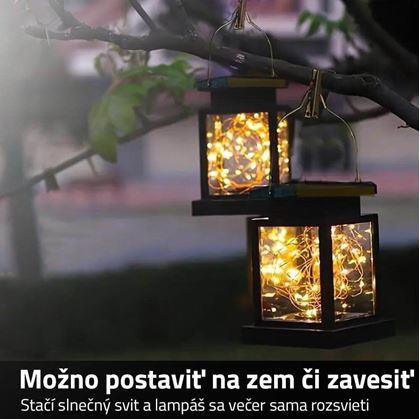 Obrázok z Závesná LED solárna lampa