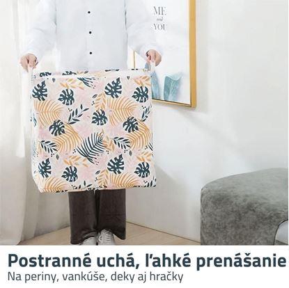 Obrázok Úložný kôš na textil so sťahovacou šnúrkou