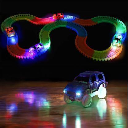 Obrázok Svietiaca autodráha