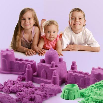 Obrázok Modelovací tekutý piesok mega set 2000 g - plastový vedro